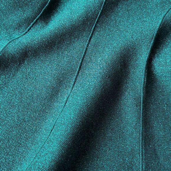 NWT Anthropologie Pilcro Emerald Green Sparkly Knit Tank Top M - Picture 7 of 13